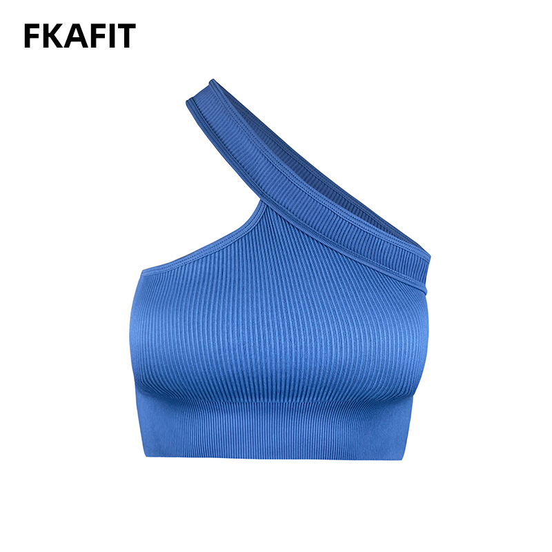 Sports Bra High Impact - Sujetador de Yoga corto para mujer,