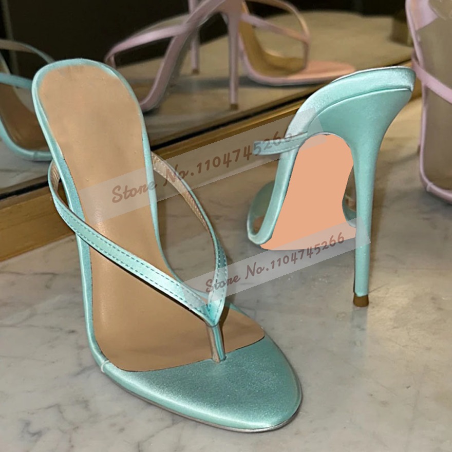 Slip Dress Satin - Zapatillas de tacón alto con clip