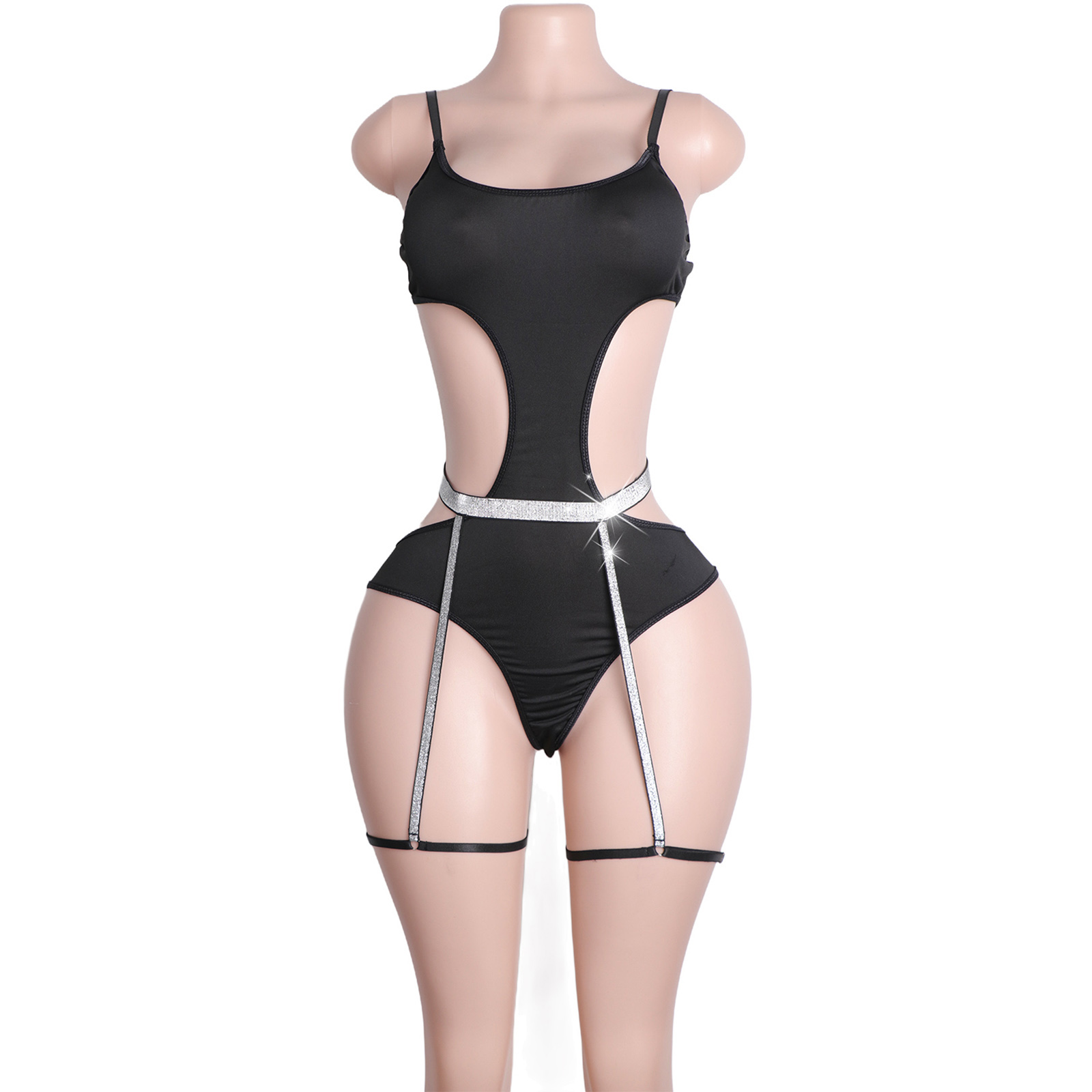 Garter Belt Set - Conjunto de Ropa de Pole Dance
