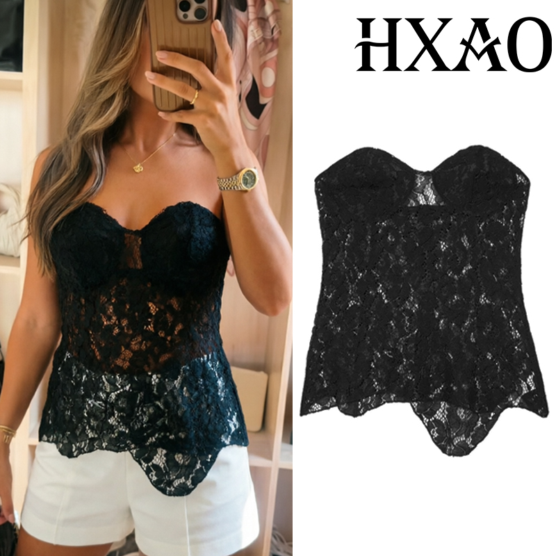 Strapless Bra Backless - HXAO Top Corsé Tubo para Mujer,