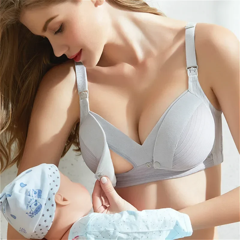 Nursing Bra Sleep - Sujetador bralette de lactancia materna sin