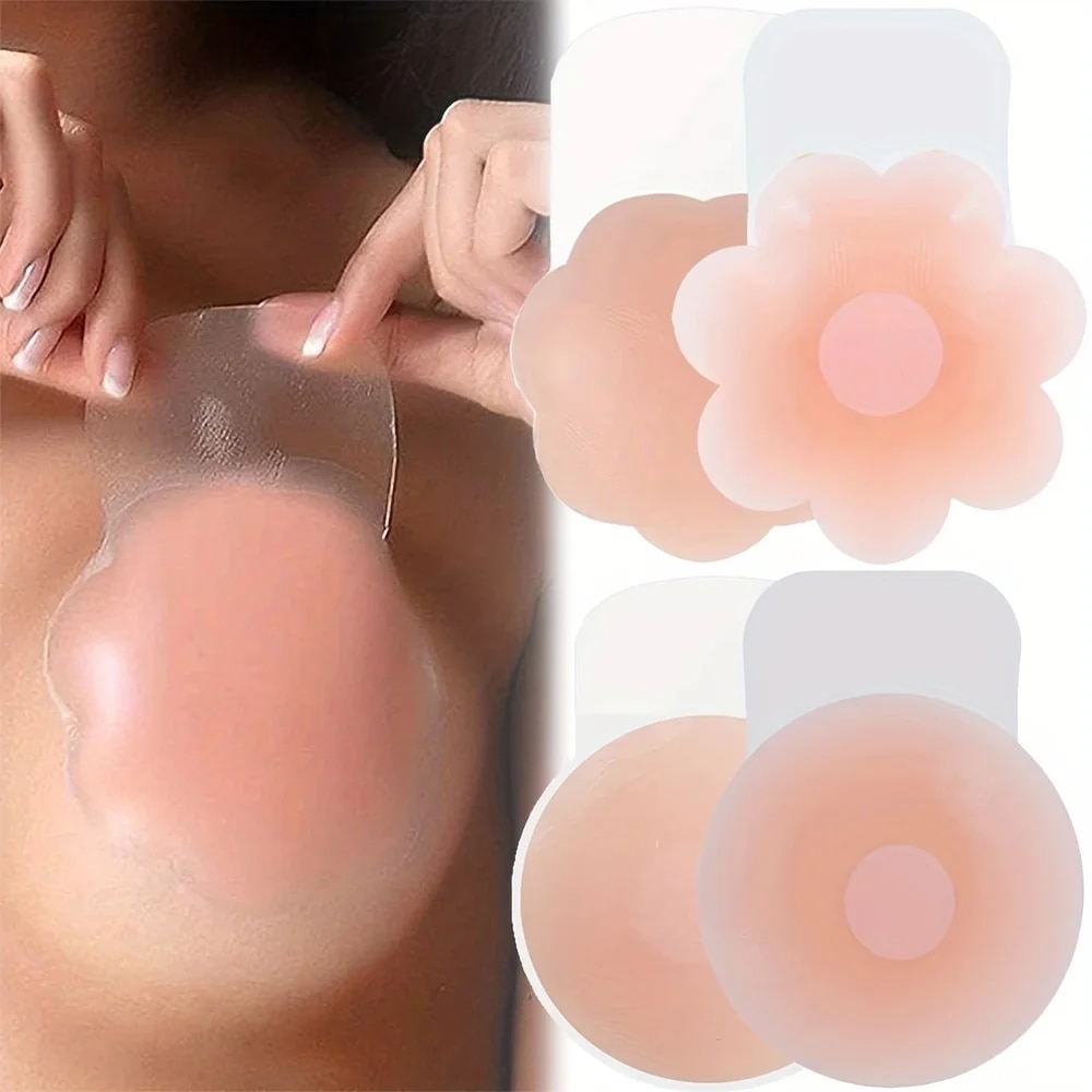 Push Up Bra Padded - 1 par de cubiertas de silicona