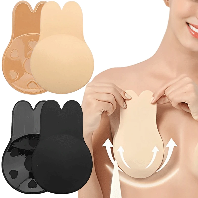 Silicone Bra Adhesive - Sujetadores de realce para mujer, sujetador