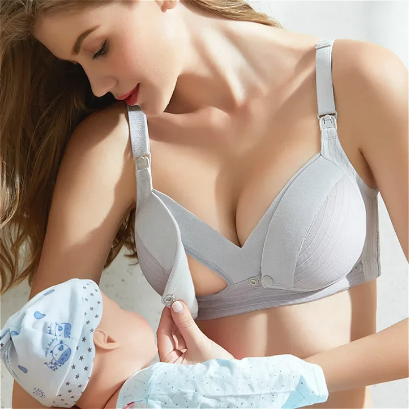 Nursing Bra Sleep - Sujetador bralette de lactancia materna sin