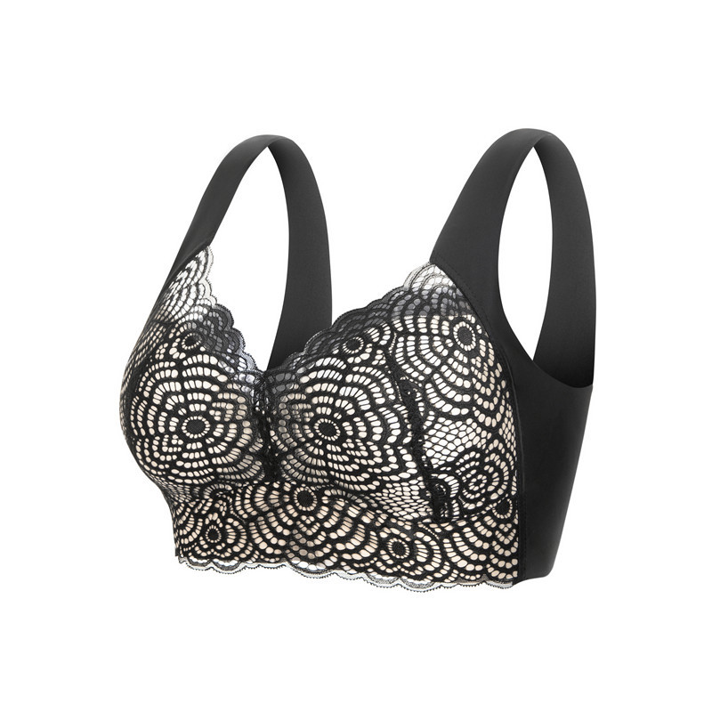 Seamless Underwear Women - L'bellagiovanna Sujetador sin aros de encaje