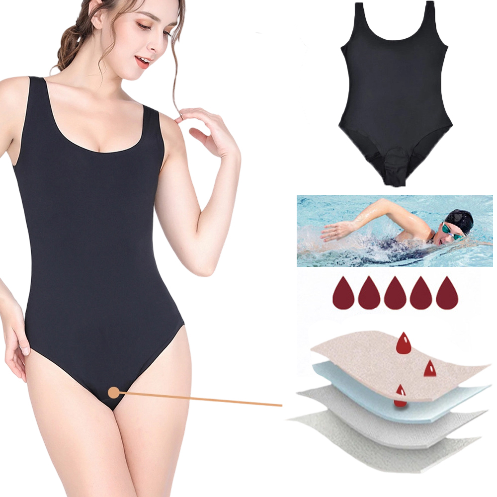 Period Panty Absorbent - Traje de Baño Menstrual para Mujer,