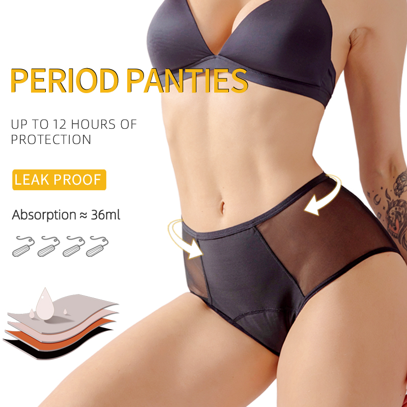Period Panty Absorbent - Envío directo: Bragas absorbentes de encaje