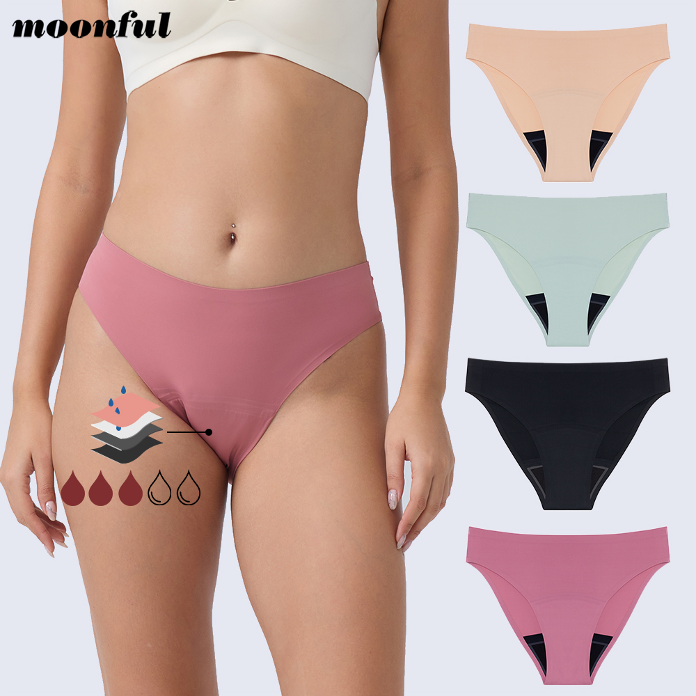 Period Panty Absorbent - Bragas menstruales a prueba de fugas