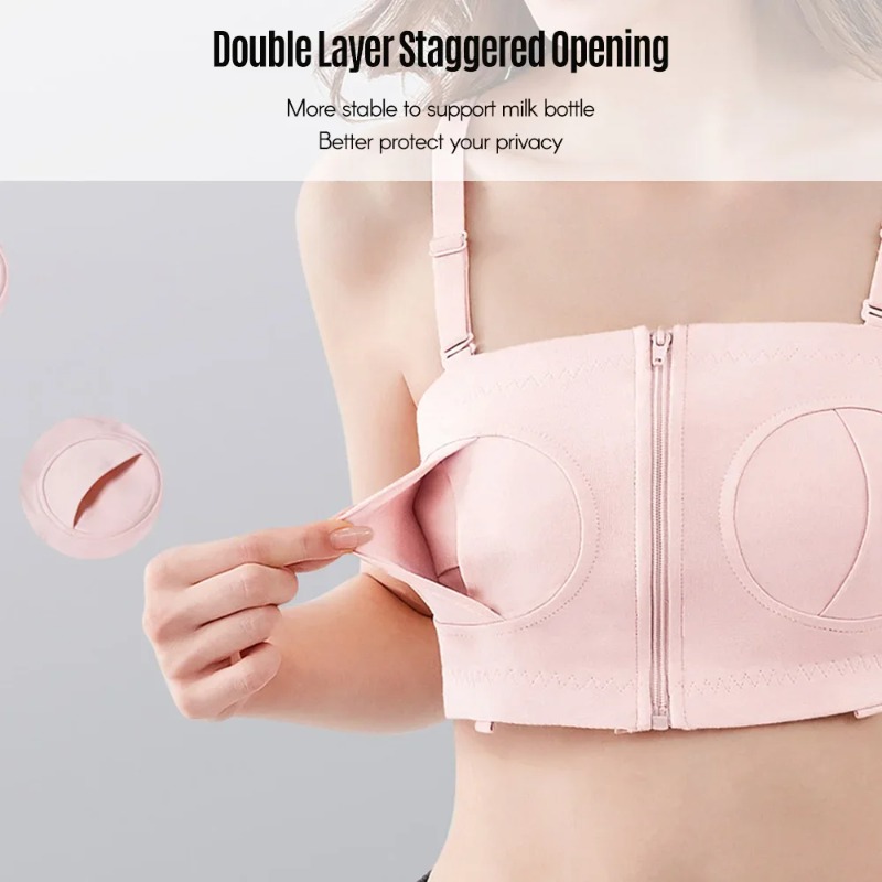 Sujetador de lactancia manos l - Nursing Bra Sleep reseña y precio