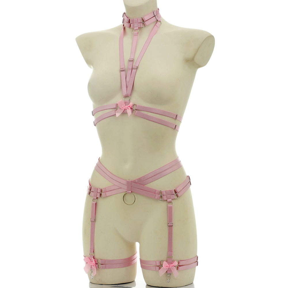 Arnés de cuerpo Bondage elásti - Garter Belt Set reseña y precio