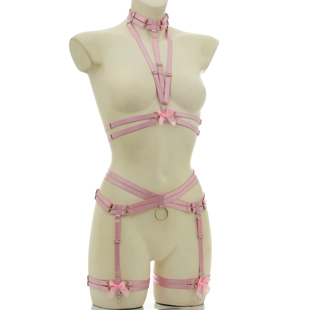 Arnés de cuerpo Bondage elásti - Garter Belt Set reseña y precio