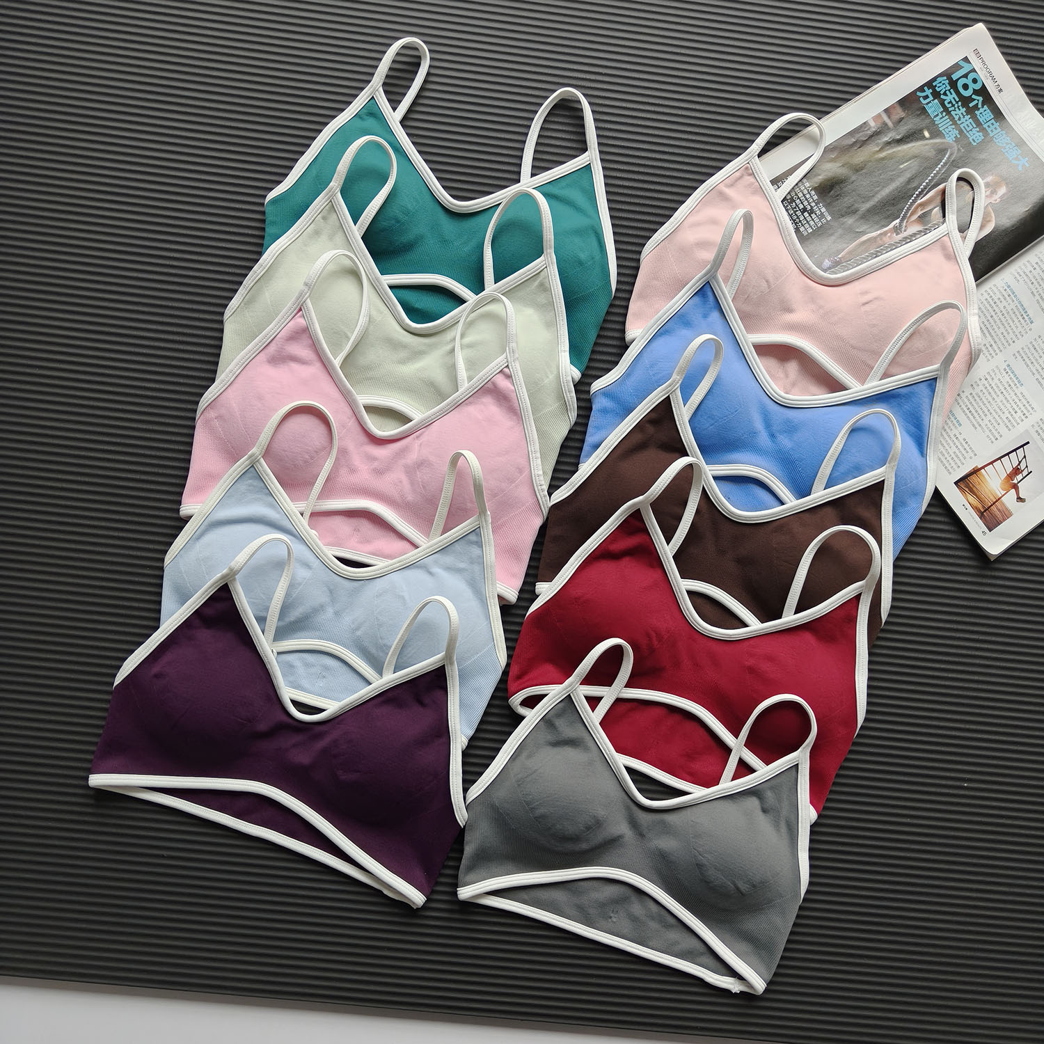 Sujetador deportivo de yoga si - Seamless Underwear Women reseña y precio