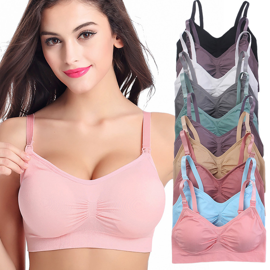 Sujetadores de maternidad tran - Nursing Bra Sleep reseña y precio