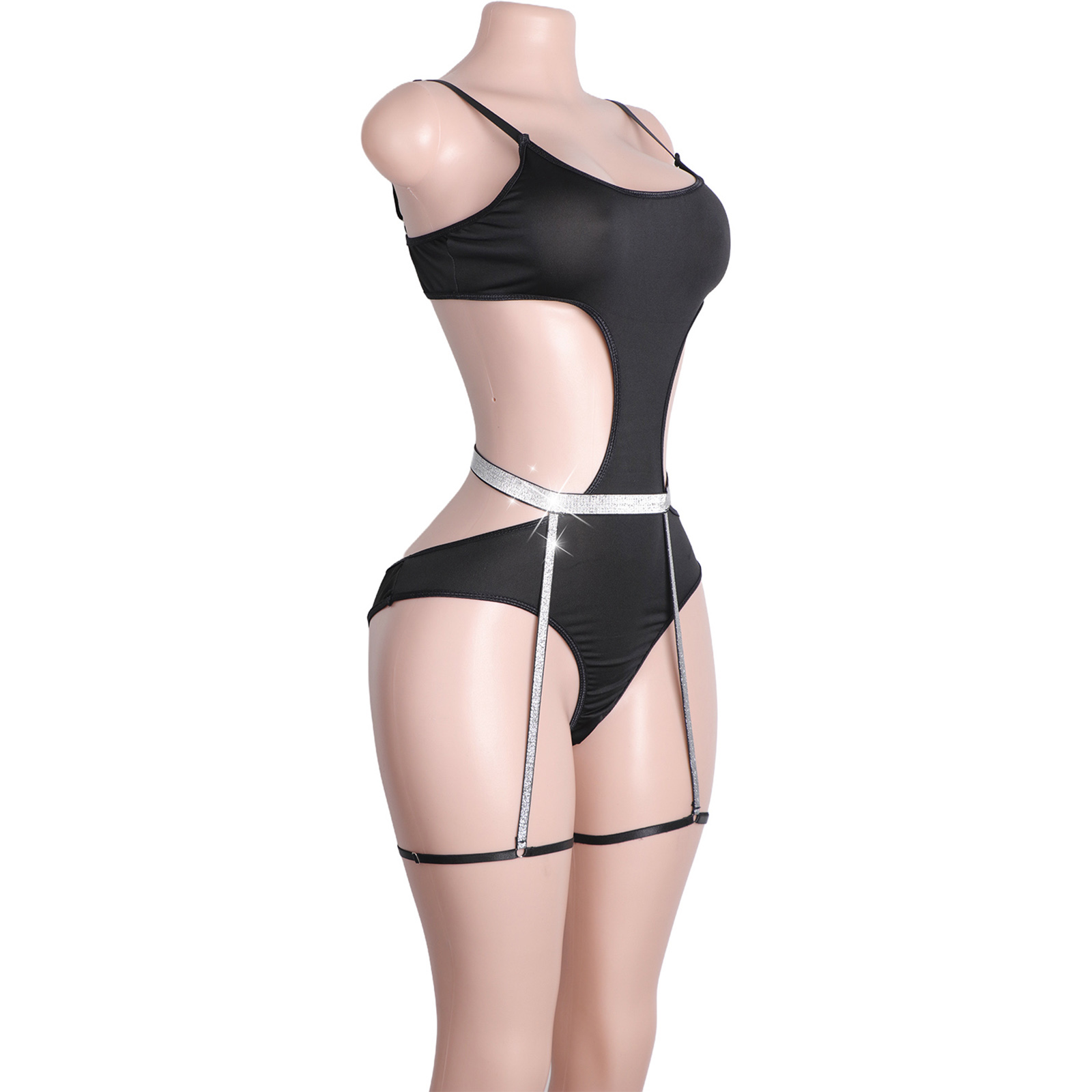 Conjunto de Ropa de Pole Dance - Garter Belt Set reseña y precio