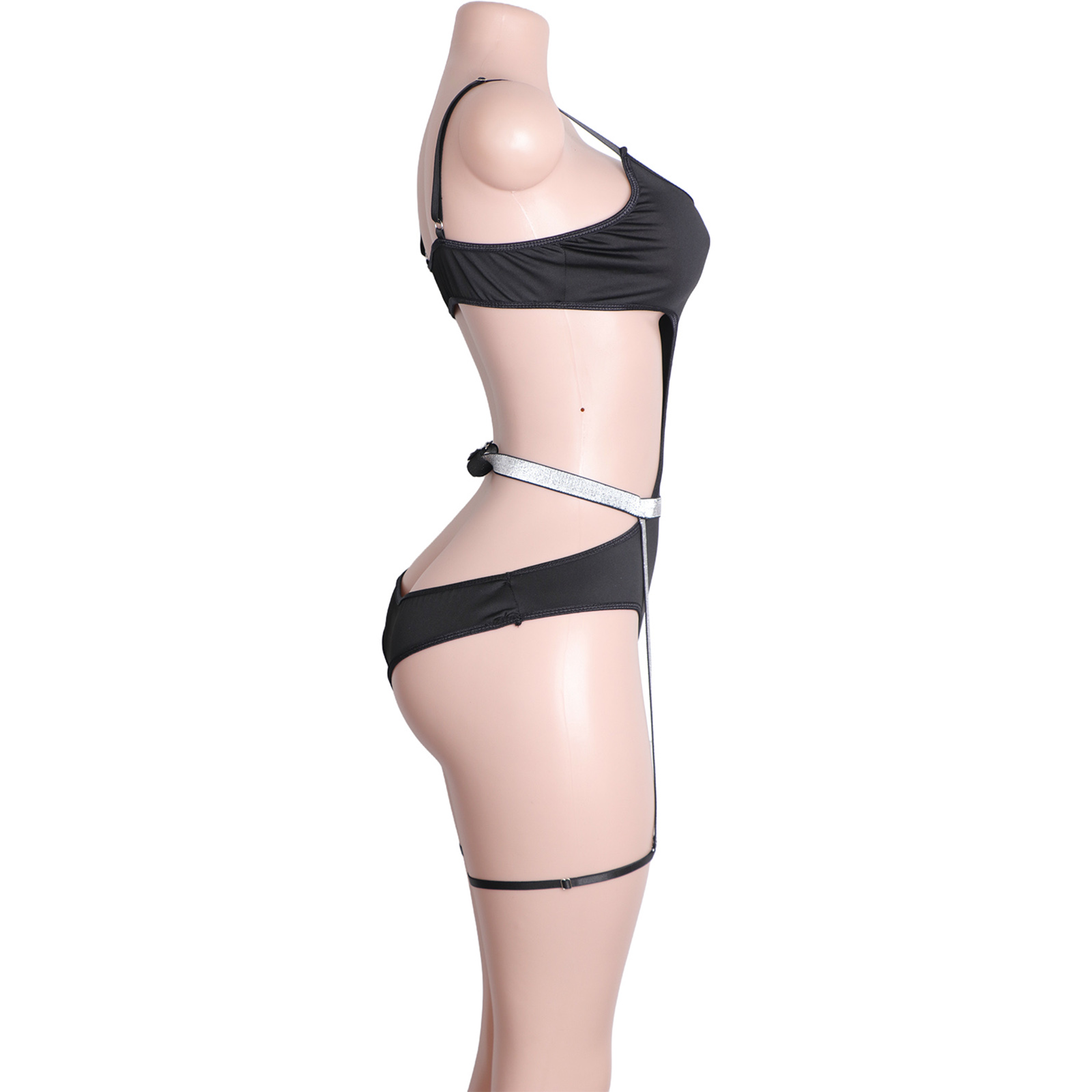 Conjunto de Ropa de Pole Dance - Garter Belt Set reseña y precio