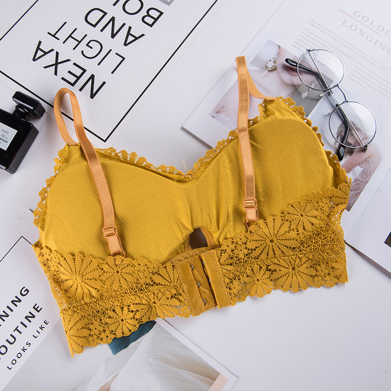 Lencería de encaje 3D para muj - Strapless Bra Backless reseña y precio