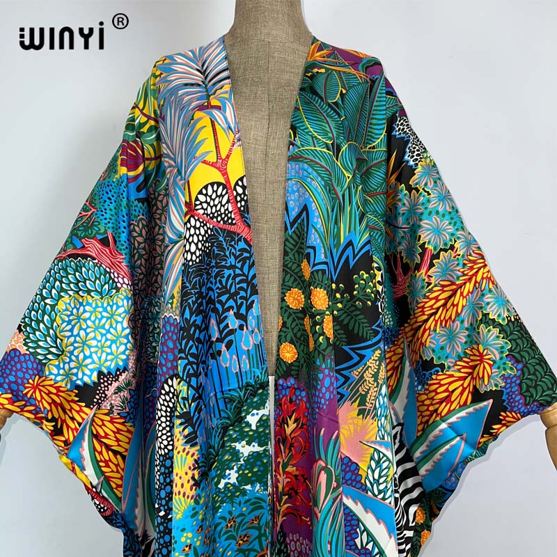 WINYI-kimono de seda con manga - Robe Silk Women reseña y precio