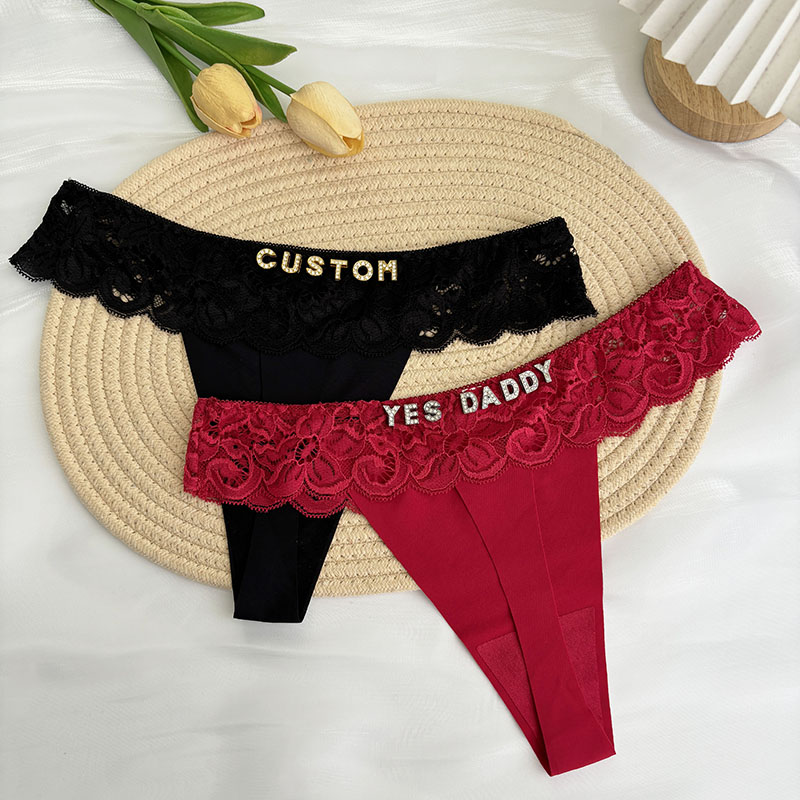 Tanga personalizada con nombre - Thong Bikini Women reseña y precio