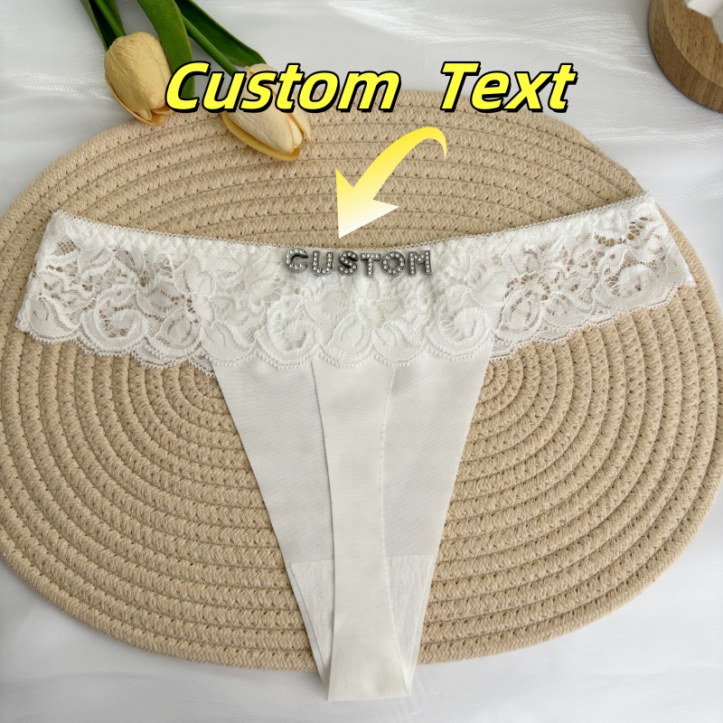 Tanga personalizada con nombre - Thong Bikini Women reseña y precio
