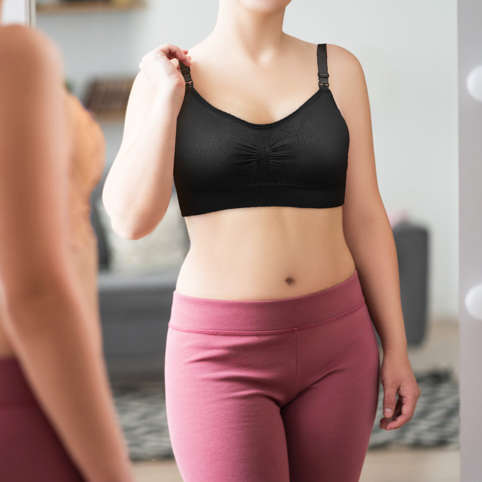 3 Sujetadores de lactancia par - Nursing Bra Sleep reseña y precio