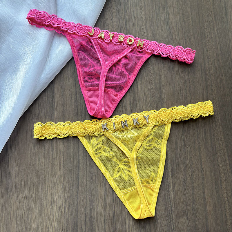 Tanga personalizada con nombre - Thong Bikini Women reseña y precio
