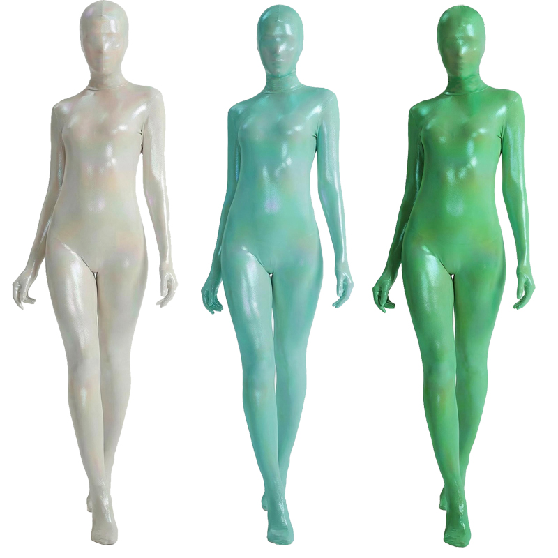 Traje Zentai Brillante Degrada - Shapewear Bodysuit Firm reseña y precio