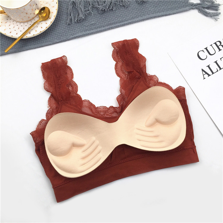 Lencería de encaje Sexy 3D sin - Strapless Bra Backless reseña y precio
