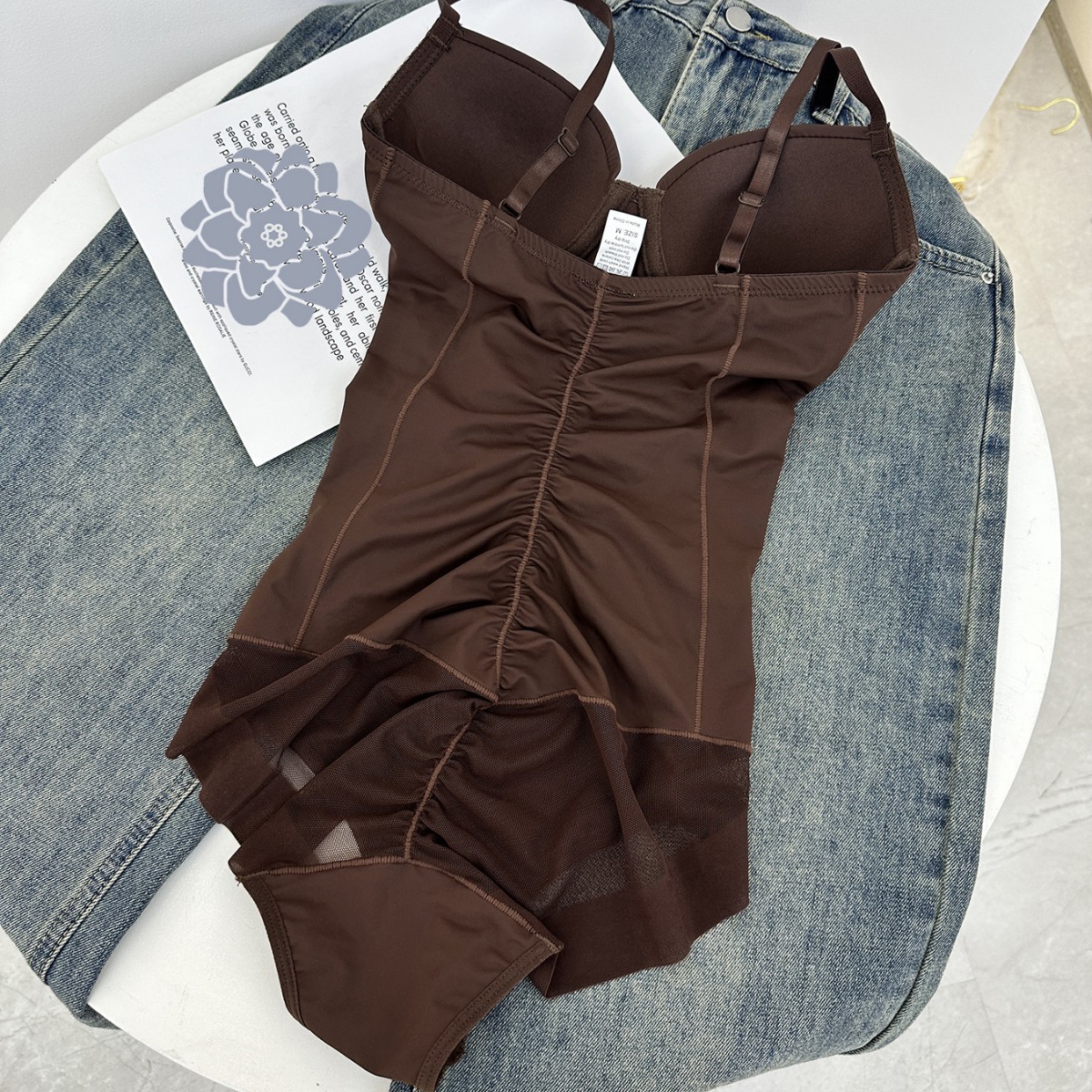 Body moldeador fino con sujeta - Shapewear Bodysuit Firm reseña y precio