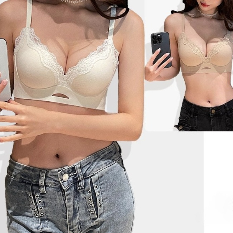 Elegante Bralette de encaje ma - Bralette Wireless Soft reseña y precio