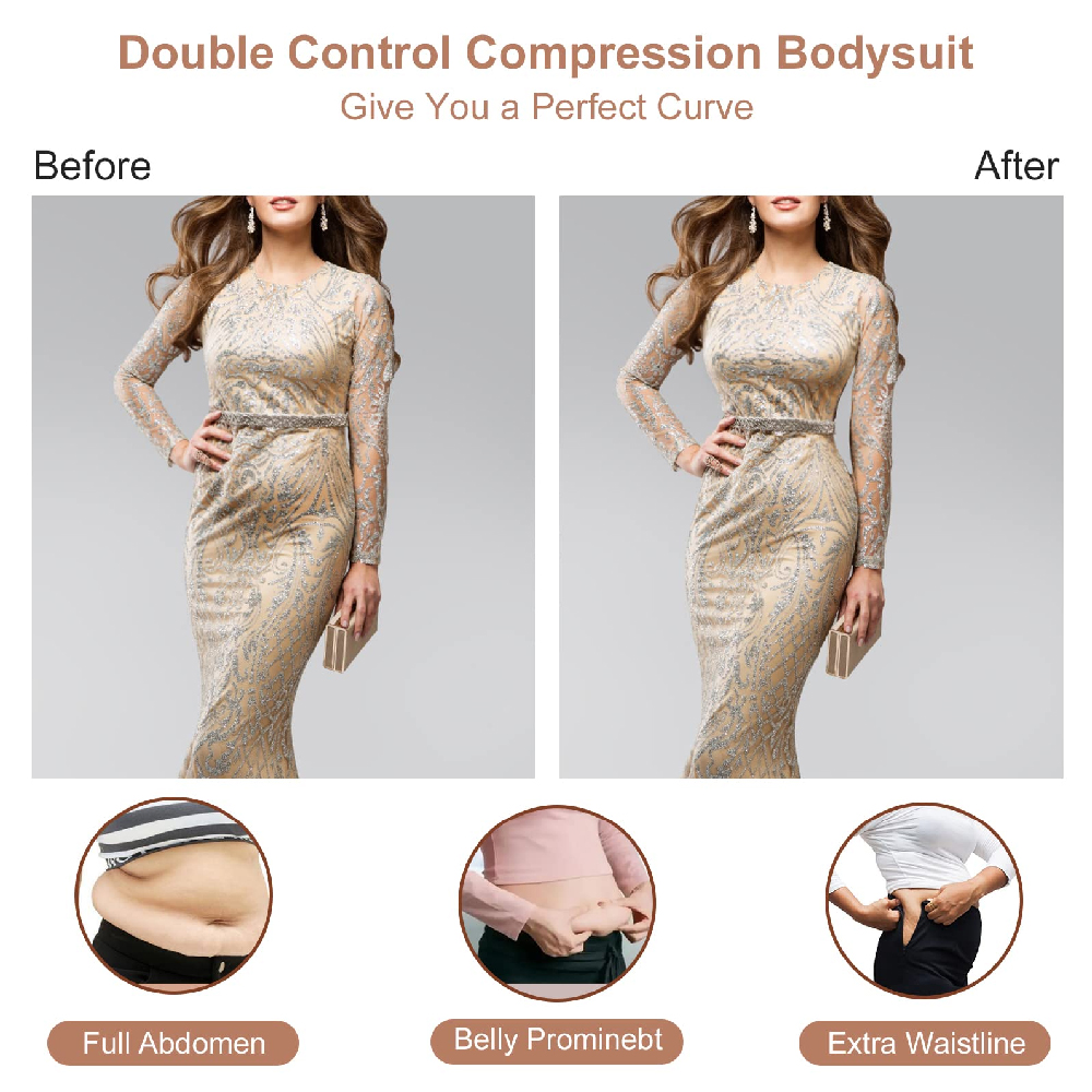 Body Moldeador de Mujer con Es - Shapewear Bodysuit Firm reseña y precio
