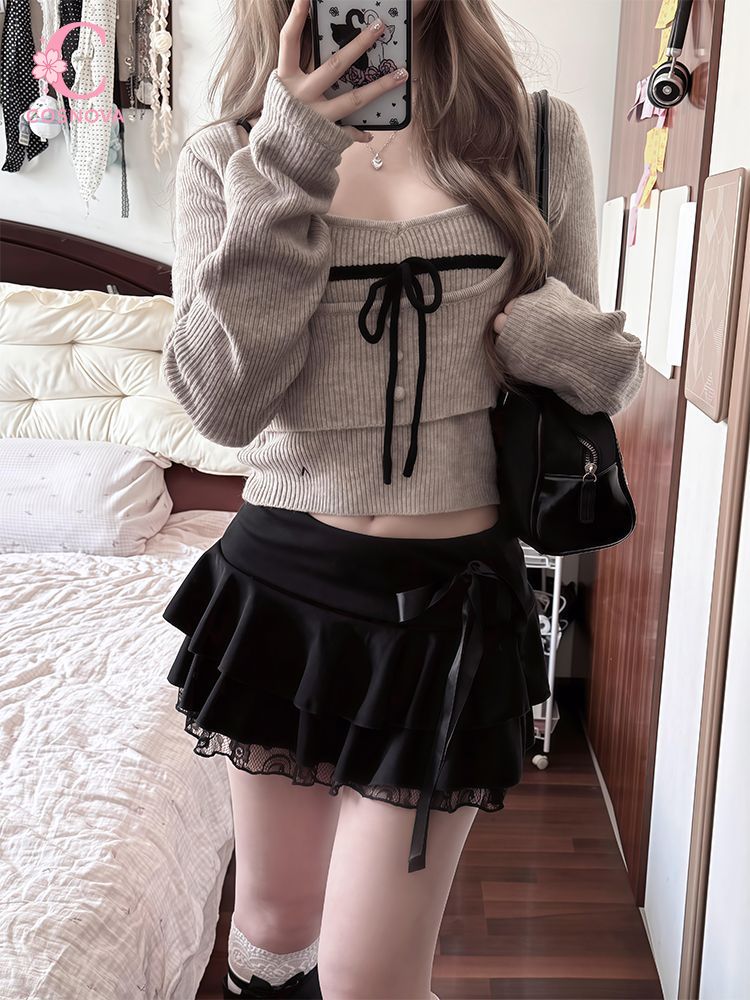 Conjunto de 3 piezas estilo Co - Cami Top Lace reseña y precio