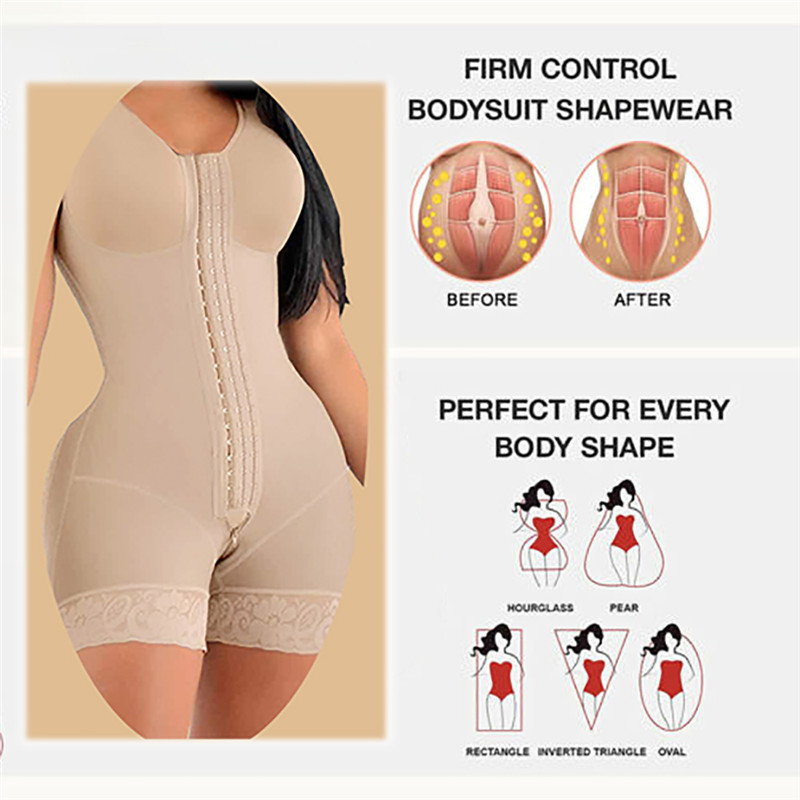 Fajas Shapewear Body de alta c - Shapewear Bodysuit Firm reseña y precio