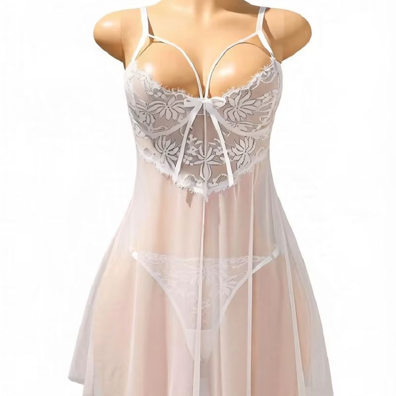 Lencería Babydoll de Encaje Bl - Babydoll Chemise Night reseña y precio