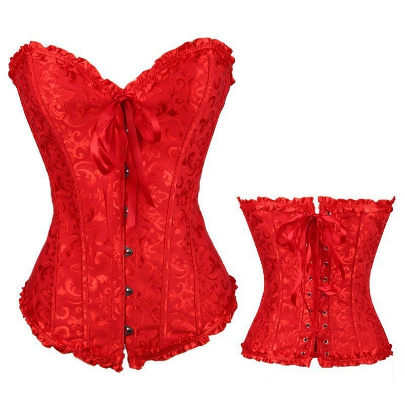 Corsé Jacquard Estilo Corte Se - Corset Waist Cinch reseña y precio