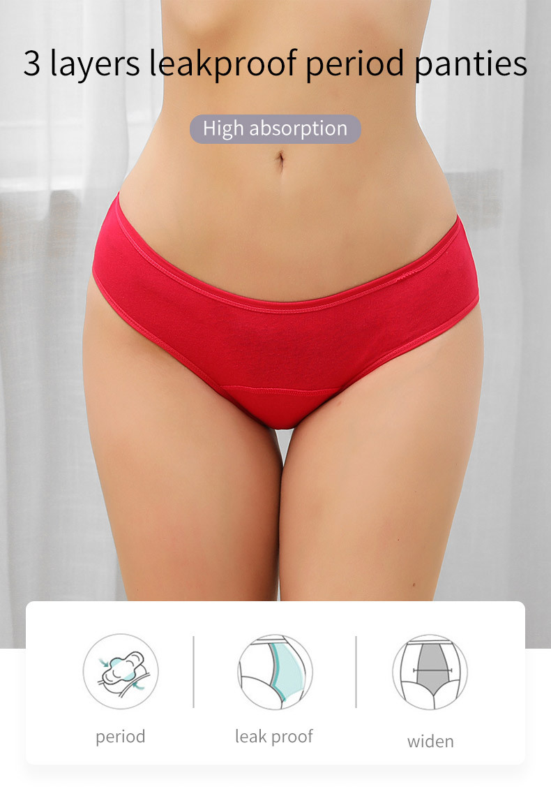 Braguitas Menstruales Sin Cost - Period Panty Absorbent reseña y precio