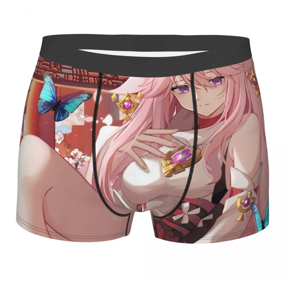 Genshin Impact Yae Miko Boxer  - Boyshort Underwear reseña y precio