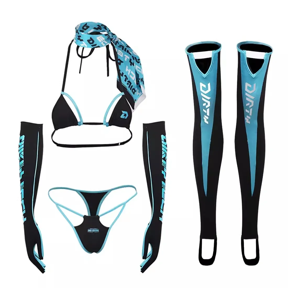 Conjunto de Bikini Sexy de 5 p - Thong Bikini Women reseña y precio