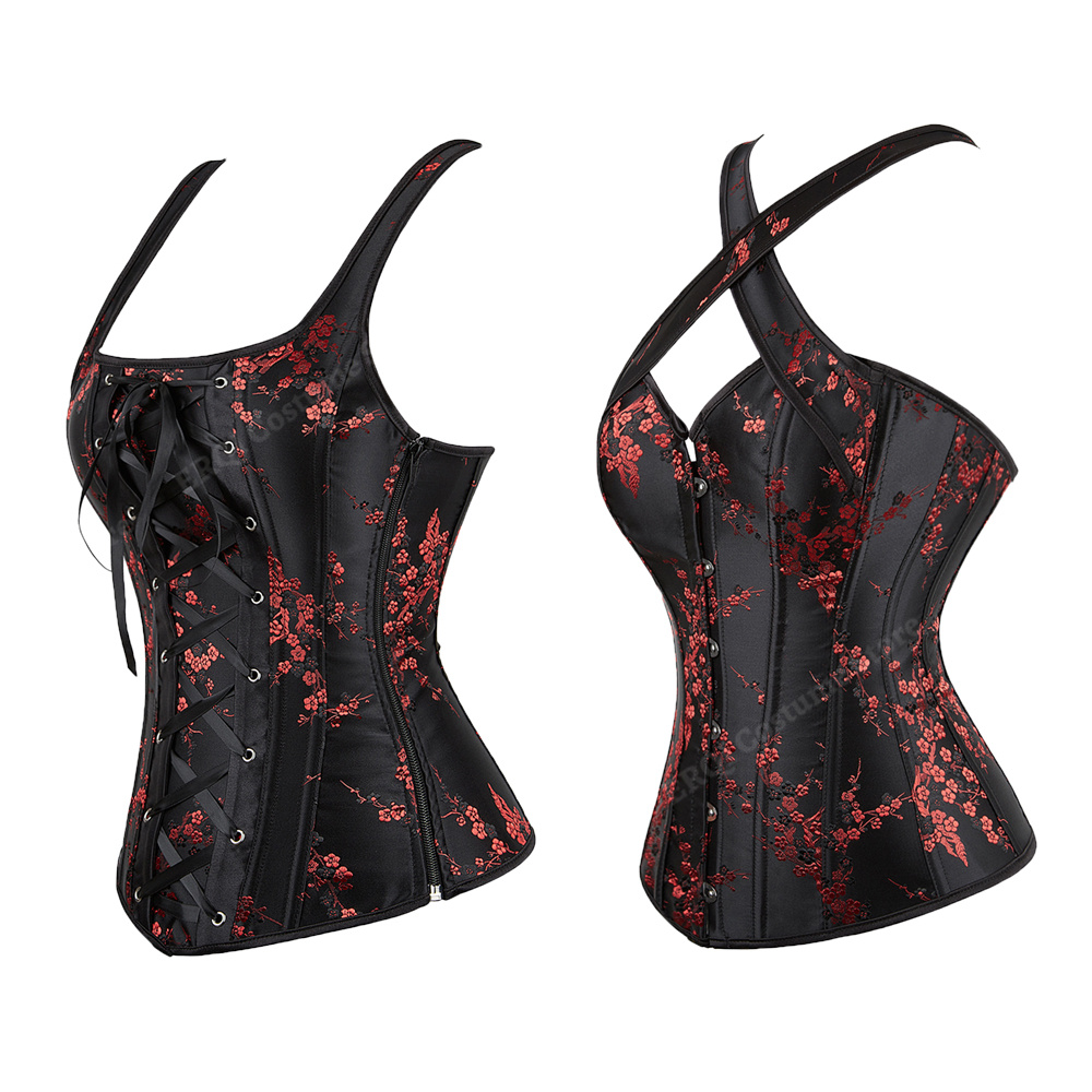 Corsé con tirantes para mujer, - Corset Waist Cinch reseña y precio