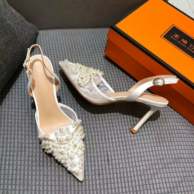 Zapatos de tacón de lujo con p - Slip Dress Satin reseña y precio