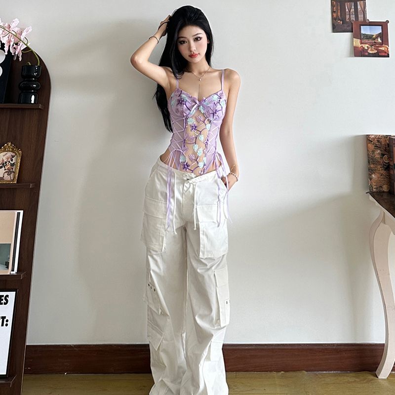 Mono de encaje elegante para m - Cami Top Lace reseña y precio