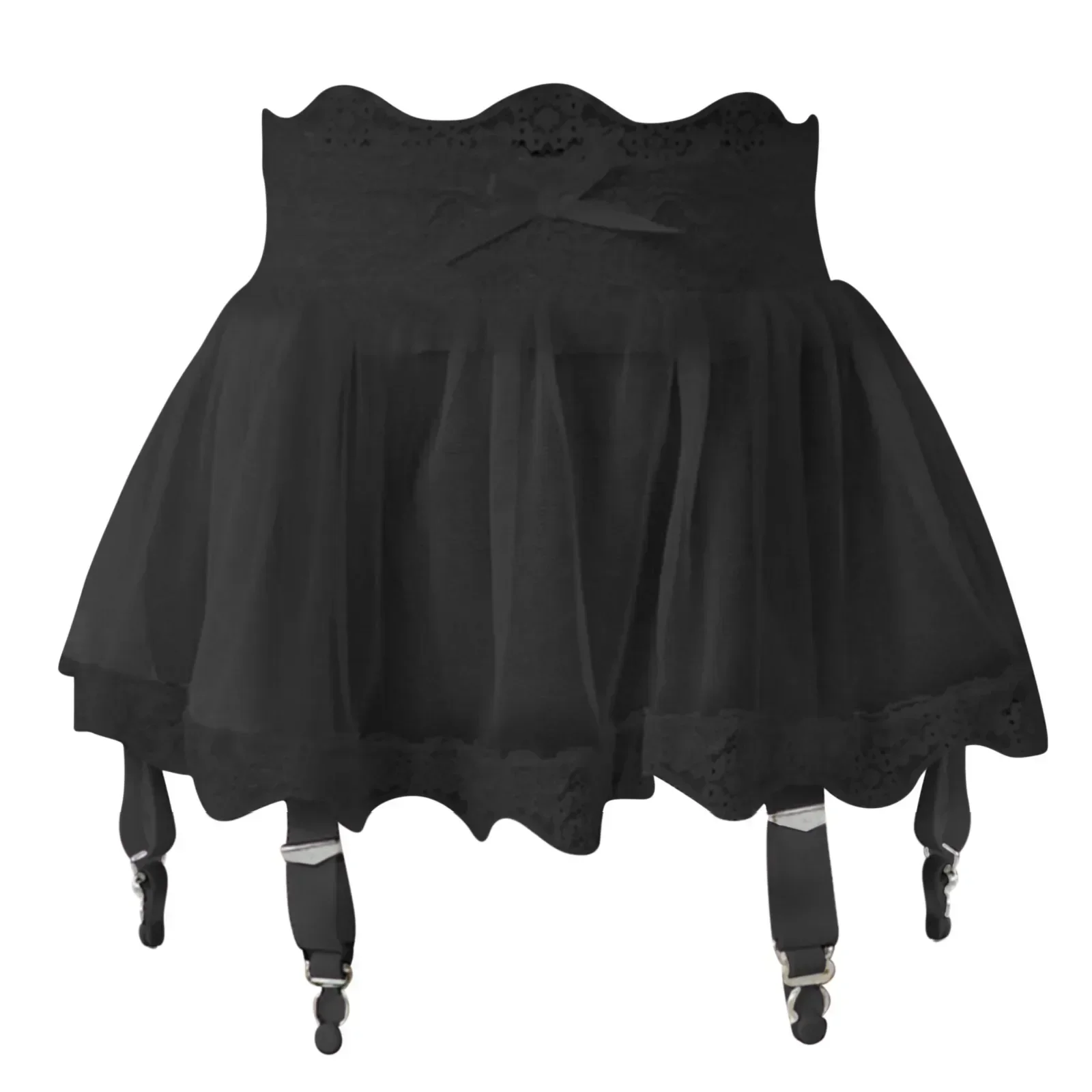 Minifalda sexy de encaje de ci - Garter Belt Set reseña y precio