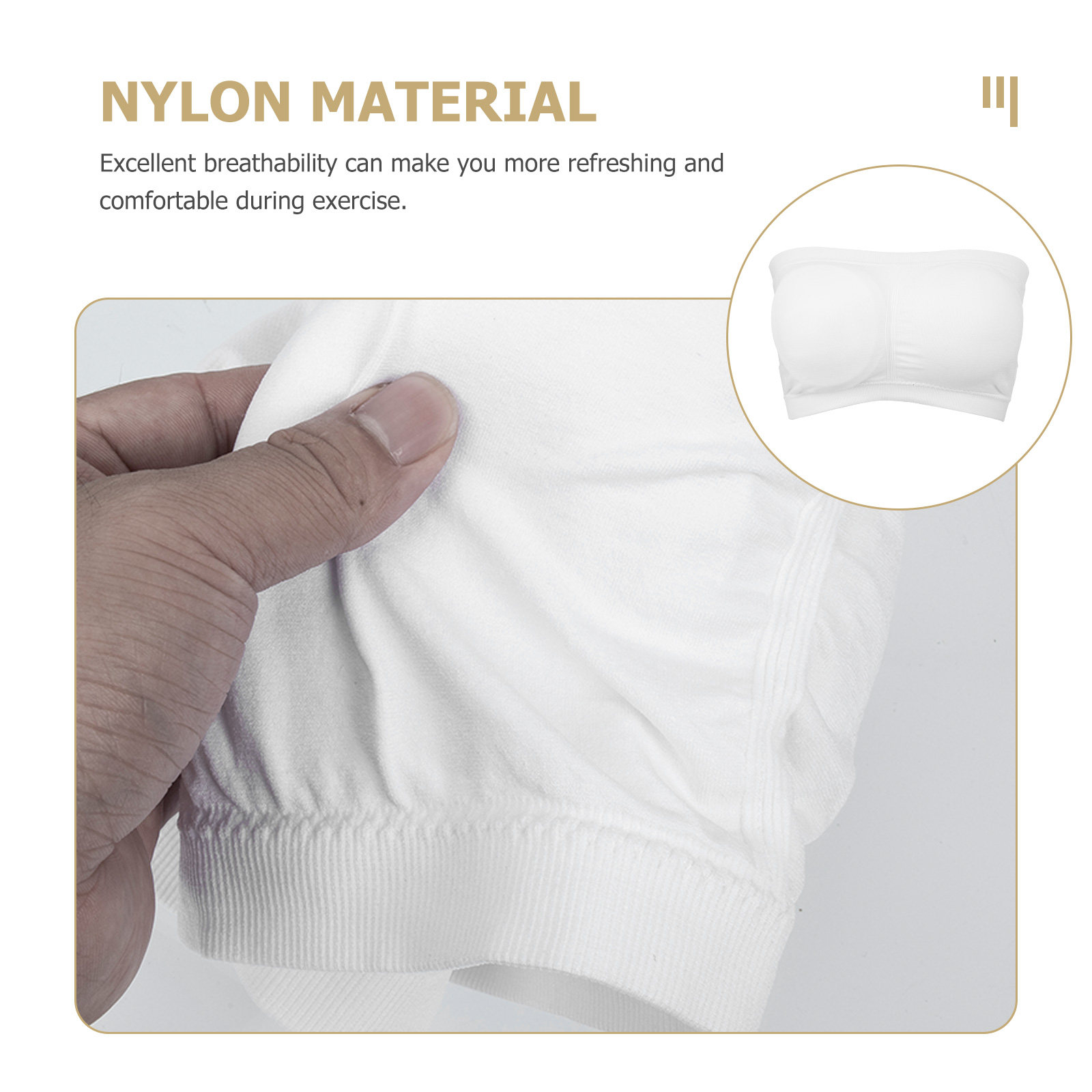 Sujetador Deportivo Sin Tirant - Seamless Underwear Women reseña y precio