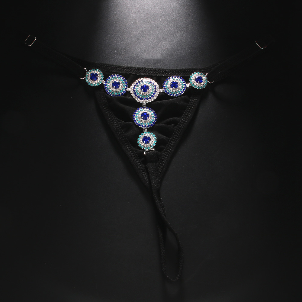 Tanga de ojo malvado de diaman - Thong Bikini Women reseña y precio