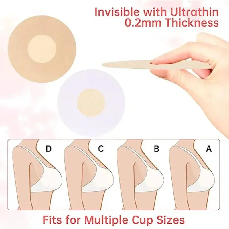 100 Uds pegatina para pezones  - Nipple Cover Pasties reseña y precio