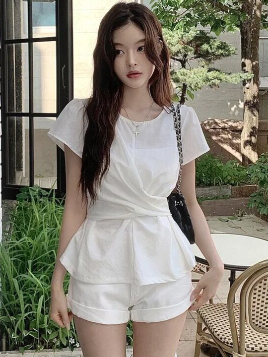 Suéter Elegante y Moderno con  - Corset Waist Cinch reseña y precio