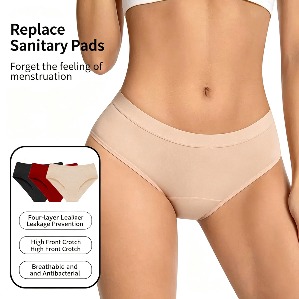 Bragas menstruales de flujo pe - Period Panty Absorbent reseña y precio