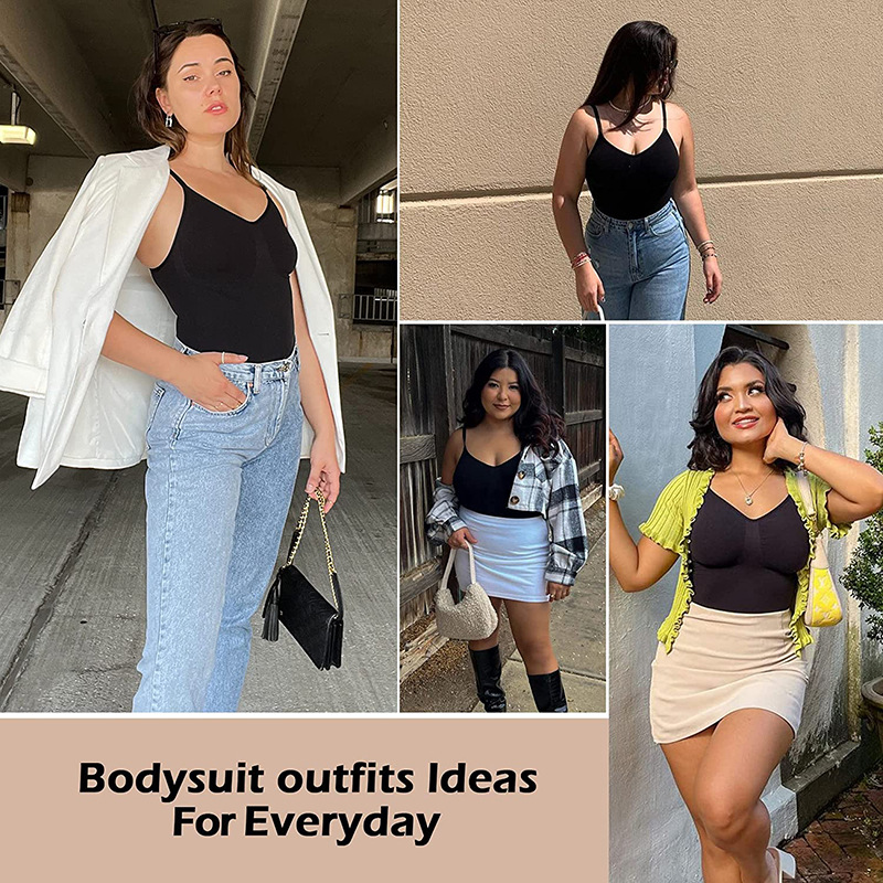 Negro Body Tanga,Body Modelado - Shapewear Bodysuit Firm reseña y precio