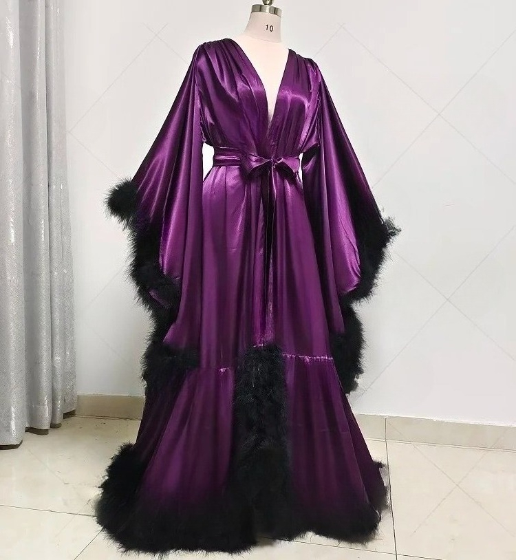 Bata de baño personalizada par - Robe Silk Women reseña y precio