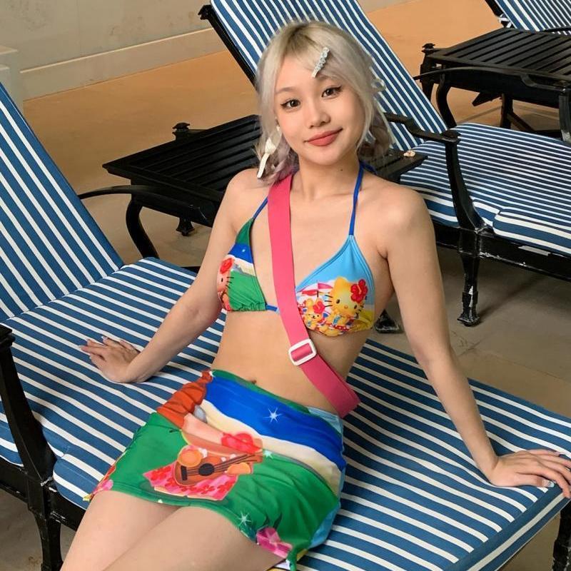 Traje de baño Y2K para chicas, - Thong Bikini Women reseña y precio
