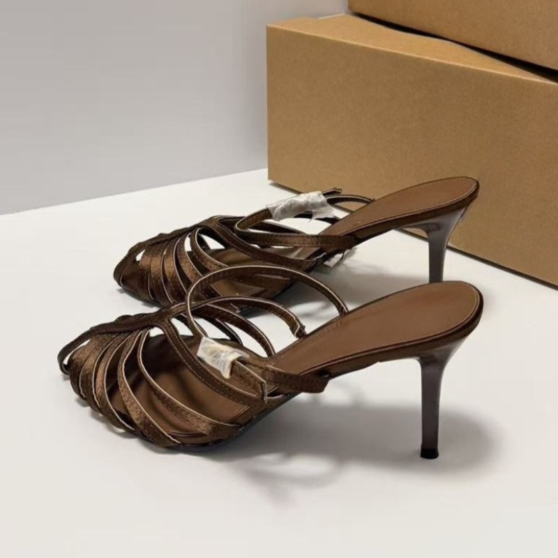 Sandalias Gladiador Retro para - Slip Dress Satin reseña y precio